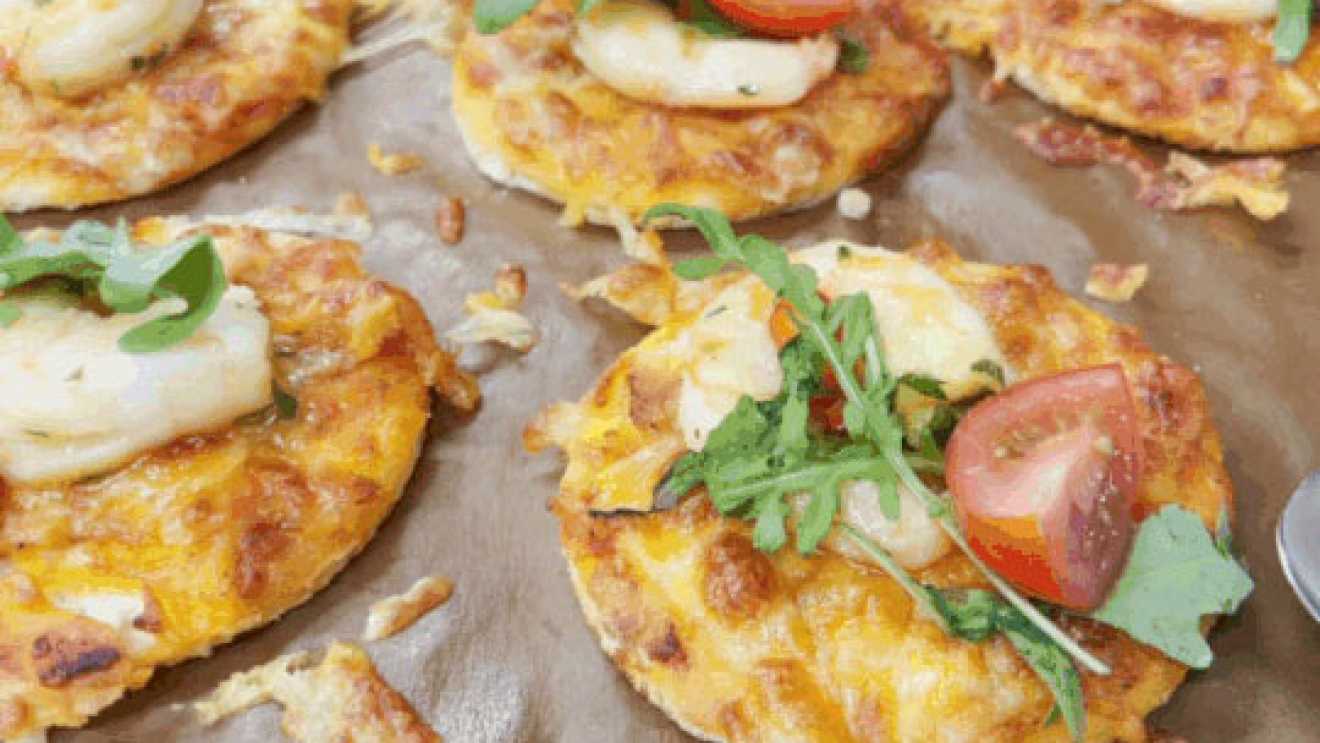 minipizza med vannameiräka