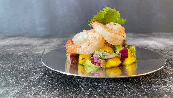 limemarinerade räkor