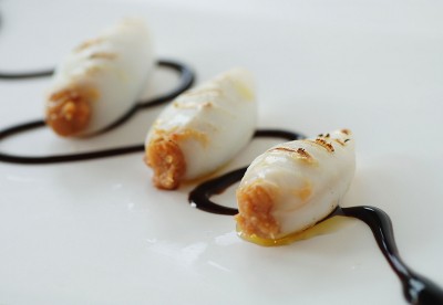 Calamares med räkfyllning