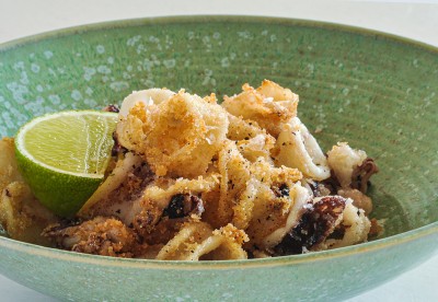 lättfriterad calamares
