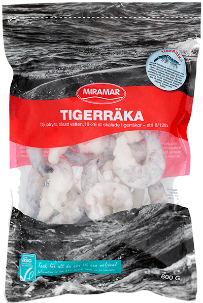 Tigerräka skalad 8/12, ASC