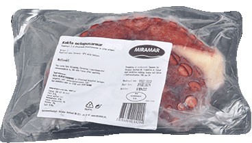 Kokta octopusarmar 110 – 170 g